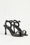 Black Women's Heeled Shoes Pc-54659 - 2