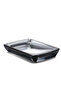 Transparent Black Soap Dish Biga Solid