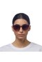 Pink - Brown Gradient Silvia Sunglasses - 2