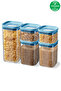 Dry Food Storage Container Suitable for Seoul Food Contact 1800 ml - 12 X 12 X 23 cm - 4