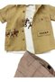 Boy's Short-Sleeved Shirt T-Shirt Shorts Set / Shirt - Sleeveless T-Shirt Shorts/3-Piece Set with Shorts - 4