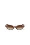 Powder Pink Lina Small Cat Sunglasses - 4
