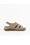 Women's Sandals Ms699 Milky Brown Orthopedic Sandals - 4