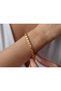 316L 1St Class Barley Model Steel Gold Women's Bracelet - 3
