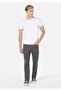 Regular Fit Mid Waist Long Leg Men's Anthracite Trousers - 3