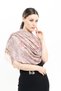 Shawl - Milk Coffee - Polyester Free