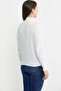 Half Fisherman Motif Knitwear Sweater - Bone Color - 6