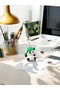 Kawaii Cute Bamboo Hat Panda Photo and Note Holder - Office Desk Note Holder - 6