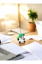 Kawaii Cute Bamboo Hat Panda Photo and Note Holder - Office Desk Note Holder - 4