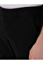 Black Slim Fit Elastic Waist Canvas Trousers 50308111-Vr046 - 5