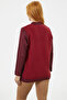 Thick Zippered Pocket Detailed Knitwear Cardigan - Claret Red - 5