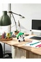 Kawaii Cute Bamboo Hat Panda Photo and Note Holder - Office Desk Note Holder