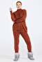 Women's Slit Knitwear Sweater - Tan - 3