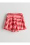 Lcw Kids Red Plaid Girls Blouse and Shorts 2-Pack - 3