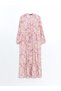 Lcw Modest Judge Collar Floral Women's Shirt Dress - 5