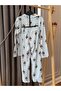 Babyaden Teddy Striped Pink / Blue Cotton Viscose Soft Front Buttoned Girl Boy Pajama Set - 5