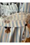 Babyaden Teddy Striped Pink / Blue Cotton Viscose Soft Front Buttoned Girl Boy Pajama Set - 3