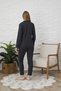 Women's Long Sleeve Buttoned Seasonal Cottoned Pjamas Suit - 5
