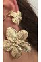 Modern/Gold Plated Cartilage- Flower Earring Set - 6