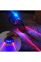 Bike Motorcycle Lock with Key Steel Lock+Km Speedometer + Led Laser Light Gift Full Set - 4