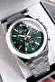 Exclusive Men's Wristwatch 3 Atm Water Resistant Silver Color Steel Band Dke2122C6