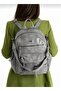 Faux Leather Backpack with USB Port - 2