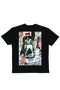 Lenithra Muhammad Ali Back Printed Unisex Oversize Black T-Shirt - 3