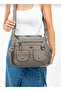 Faux Leather Shoulder Bag - 2