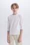 Boy's Sweat K1686A6/Wt34 White - 3