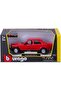 Mercedes-Benz 190E 2.6 1987 Model Car 1:24 Scale Red - Burago - 2