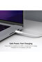 BoostCharge Braided Cable USB-C - USB-C - 100 W - 3 Meter - White - CAB014bt3MWH - 2