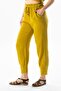 Muslin Carrot Summer Trousers Oil Green Ygysl - 4