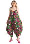 Strappy Voile Selin Summer Jumpsuit Abstract Black Syt Syh - 5