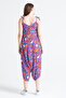 Strappy Voile Selin Summer Jumpsuit Abstract Purple Syt Purple - 2