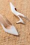 St-1152 White Daily 7 cm Heeled Women's Shoes - 4