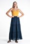 Long Şile Fabric Lace Summer Skirt Petrol Ptrl - 5