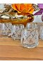 Set of 6 Real Gilded (Glossy) Coffee Side Water Glasses, Suitable for Bridal Gifts, Luxury - 2