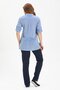 Women's Şile Bezi Hakim Collar Summer Tunic Blue 3032 - 2