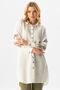 Long Sleeve Deck Shirt Collar Summer Muslin Tunic White Byz - 5