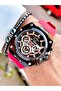 Ferrucci̇ New 2024 Function Silicone Cord Steel Case Men's Wrist Watch + Bracelet with Gift - 4