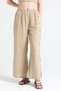 Izel Slit Summer Muslin Trousers Mink Vzn