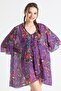Side Vual Summer Pareo Purple 6194 - 4