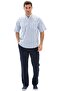 Şile Bezi Pocketed Summer Men's Trousers Navy Blue Lcvt - 5
