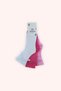 Baby Girl 3-Piece Sock Set - 2