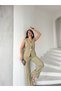 Women's Big Button Detailed Vest Pants Double Set - 6