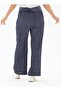 Unisex Sile Cloth Fisherman Summer Trousers Indigo Indg - 3