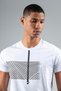 Regular Men's Crew Neck White T-Shirt - 3
