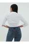 Women's Elastic Waist Corset Crop Shirt - 4