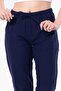 Şile Cloth Double Pocket Unisex Summer Trousers Purple Purple - 3