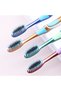 6 toothbrushes Adult soft bristled toothbrush Large brush head 6 independent packages for Men and wo - 4